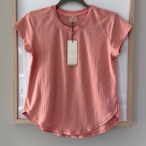 CALIA by Carrie Underwood BodyBreeze Renew tee NWT 🩷🧡 Flowy XS